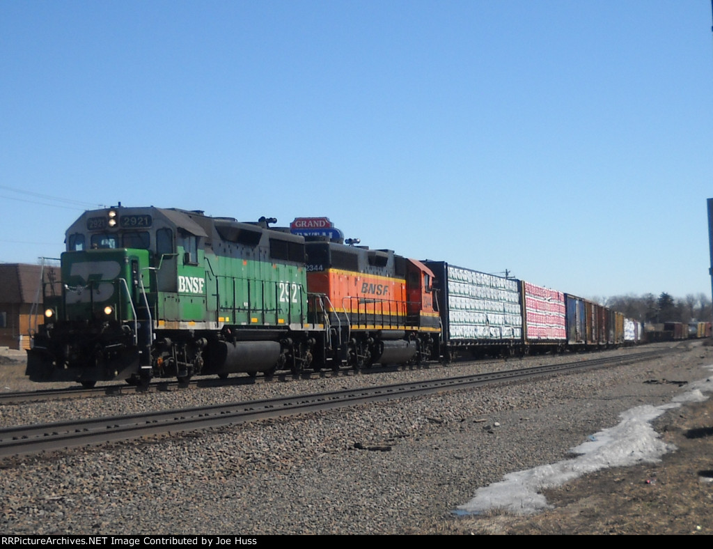 BNSF 2921 West